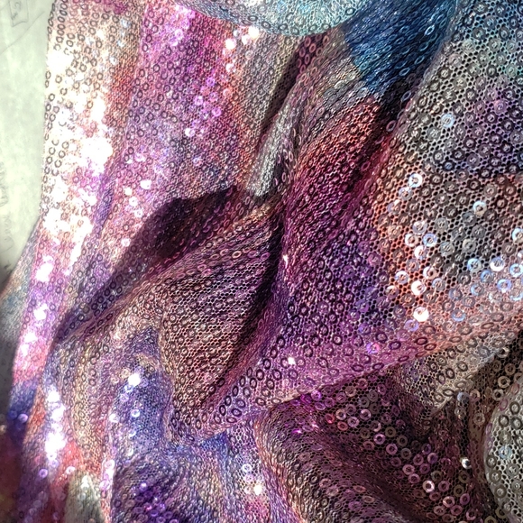 Y2k Sequin Butterfly Mesh Tank Cami Medium Fairycore - Picture 8 of 8